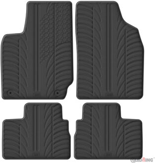 Gledring Rubbermatten passend voor Leapmotor T03 2024- (T profiel 4-delig + montageclips) GL0446