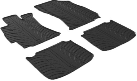 Gledring Rubbermatten passend voor Subaru Outback 11/2014- (T profiel 4-delig)