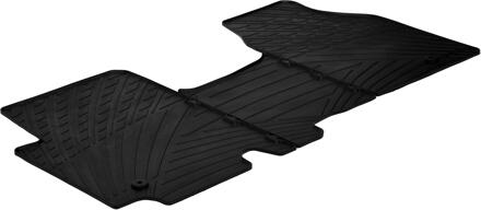 Gledring Rubbermatten Renault Traffic / Opel Vivaro 2001-2014 (TK profiel 3-delig + montageclips)