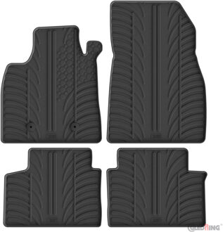 Gledring Rubbermatten voor Dacia Duster III Hybrid 140/155 & Eco G-100 2024- (T profiel 4-de GL0847