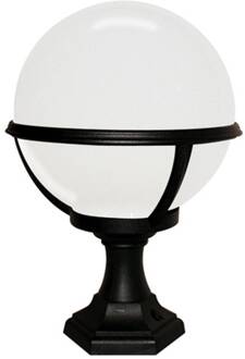 Glenbeigh - zeewaterbestendige sokkellamp zwart, wit