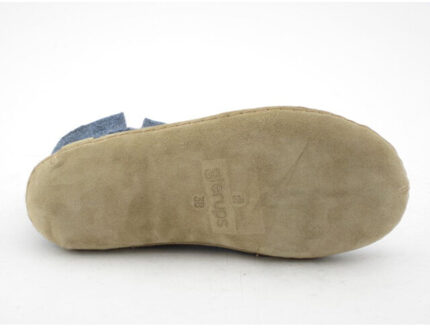 Glerups Low boot leather sole g 10-denim Blauw - 40