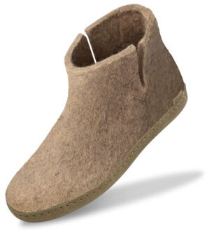 Glerups Low boot leather sole g 12-sand Bruin - 40