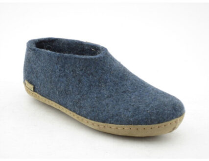 Glerups Shoe leather sole a 10-denim Blauw - 44