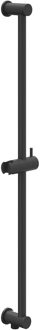 Glijstang - 80cm - geïntegreerde wateruitlaat - Mat zwart PED 6900052 Zwart mat