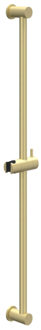 Glijstang - 80cm - inclusief houder - Geborsteld mat goud PVD 6900004 Goud geborsteld PVD