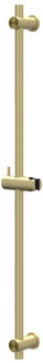 Glijstang - 90cm - inclusief houder - RVS316 - geborsteld mat goud PVD 6900012 Goud geborsteld