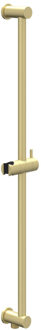 Glijstang IVY 80 cm Met Geintegreerde Wateruitlaat Geborsteld Mat Goud PVD IVY
