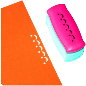 Glimlach decoratief papier punch cutter hole punch vormen diy craft punch border Puncher kunsten en ambachten levert S3017