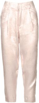 Glimmende pantalon Raina  roze - L,