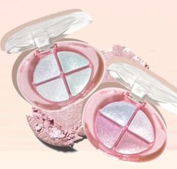 Glitter 4 Color Eyeshadow Palette (1-3) #G02 - 4.8g