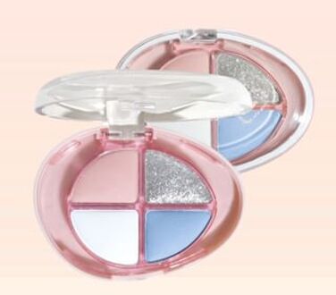Glitter 4 Color Eyeshadow Palette (4-6) #G06 - 4.8g
