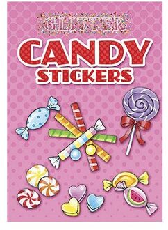 Glitter Candy Stickers