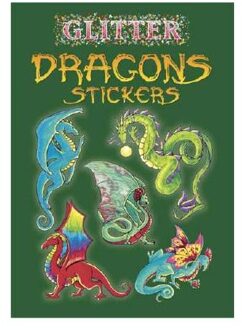 Glitter Dragons Stickers - Christy Shaffer