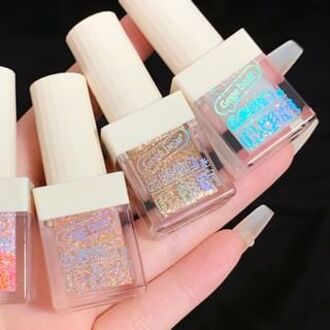 Glitter Eyeshadow - #01-#03 #01 - 4g