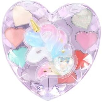 Glitter Heart Makeup Compact Palette My Unicorn