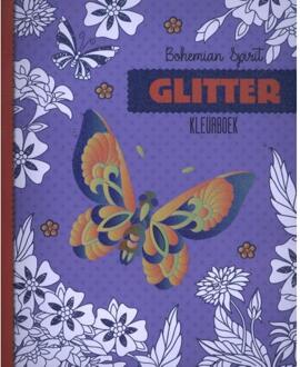 Glitter kleurboek - Bohemian Spirit