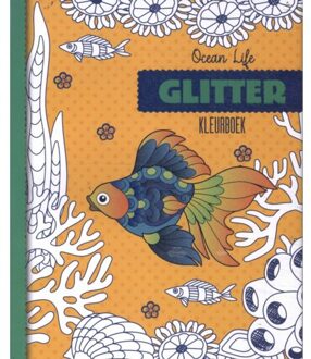 Glitter kleurboek - Ocean Life