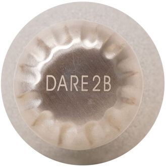 Glitter metalen waterfles Zilver - One size