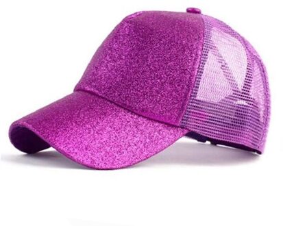 Glitter Paardenstaart Vrouwen Baseball Cap Vrouwen Mesh Trucker Caps Vrouwelijke Zomer Bone Zwart Verstelbare Hiphop Hoeden/Cap 5