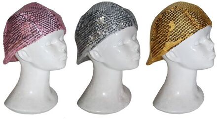 Glitter party pet Roze, Zilver - Grijs, Goud - Brons