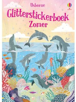 Glitterstickerboek zomer. 3+