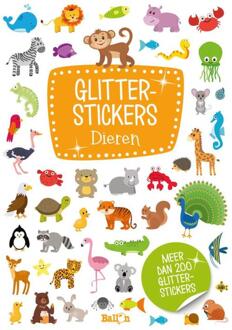 Glitterstickers Dieren - Glitterstickers