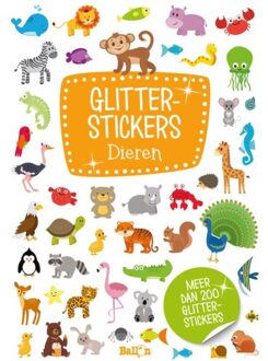 Glitterstickers Dieren - Glitterstickers
