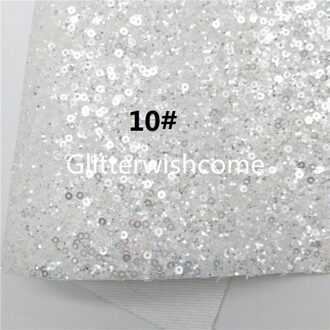 Glitterwishcome 21X29CM A4 Size Pastel Chunky Glitter Leer Lakens Met Kleur Sequines Voor Bows, GM992B 10