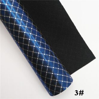 Glitterwishcome 21X29CM A4 Size Plaids Faux Leer Stof, Synthetisch Leer Stof Lakens, PU Leder Vinyl voor Bows, GM454A 3