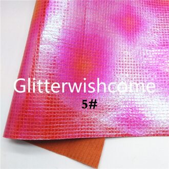 Glitterwishcome 21X29CM A4 Size Vinyl For Bows Metallic Synthetic Leather Fabric Faux Leather Sheets for Bows, GM784A 5
