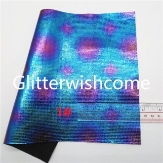 Glitterwishcome 21X29CM A4 Size Vinyl For Bows Metallic Synthetic Leather Fabric Faux Leather Sheets for Bows, GM784A
