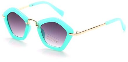 Glitztxunk Kids Kind Coating Zonnebril Camellia UV400 Jongens Meisjes Goggle Zonnebril Blauw