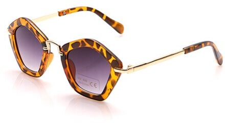 Glitztxunk Kids Kind Coating Zonnebril Camellia UV400 Jongens Meisjes Goggle Zonnebril luipaard