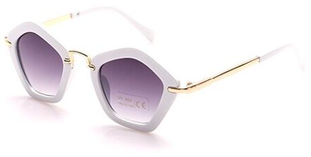 Glitztxunk Kids Kind Coating Zonnebril Camellia UV400 Jongens Meisjes Goggle Zonnebril Paars