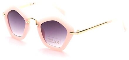 Glitztxunk Kids Kind Coating Zonnebril Camellia UV400 Jongens Meisjes Goggle Zonnebril Roze
