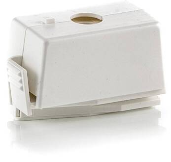 Global 3-fase blindadapter Noa, draagkracht 10kg, wit