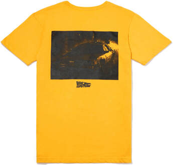 Global Legacy Back to the Future DeLorean t-shirt - Geel - M