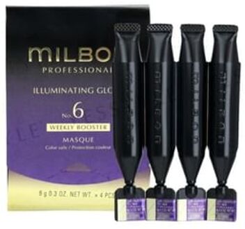 Global Milbon Illuminating Glow Professional Weekly Booster No.6 Masque 9g x 4