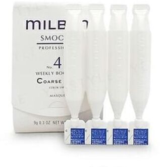 Global Milbon Smooth Professional Weekly Booster No.4 Coarse 9g x 4