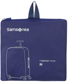 Global Ta Foldable Luggage Cover M Midnight Blue