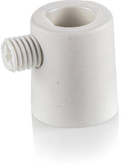 Global Trekontlasting Noa voor aluminiumnippel M10, wit