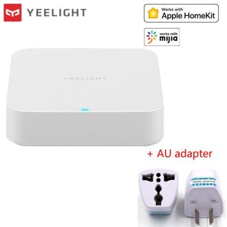 (Global Versie) Yeelight Gateway Hub Wifi Bluetooth Compatibel Voor Smart Home Apparaten Afstandsbediening Door App Xiaomi Mijia add AU plug