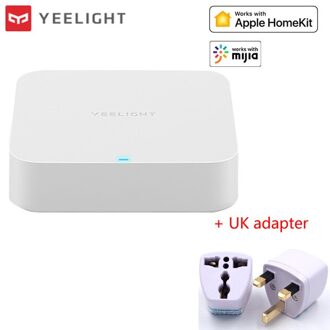 (Global Versie) Yeelight Gateway Hub Wifi Bluetooth Compatibel Voor Smart Home Apparaten Afstandsbediening Door App Xiaomi Mijia add UK plug