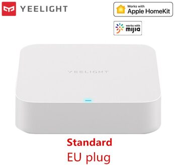 (Global Versie) Yeelight Gateway Hub Wifi Bluetooth Compatibel Voor Smart Home Apparaten Afstandsbediening Door App Xiaomi Mijia standaard- EU plug