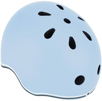 Globber Helm Go Up Lights Pastel Junior Blauw Maat 45-51 Cm