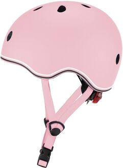 Globber helm Go Up Lights Pastel junior roze maat 45-51 cm