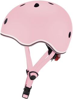 Globber helm Go Up Lights Pastel junior roze maat 45 51 cm