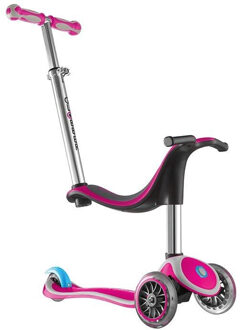 Globber Step Globber kids MyFree Seat 5in1 roze