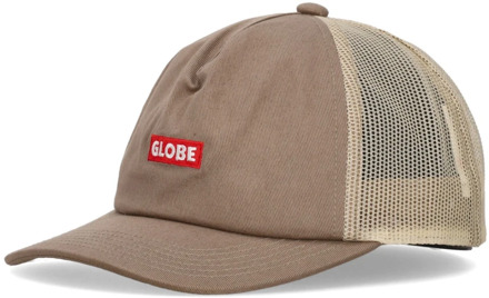 Globe Gebogen Klep Trucker Cap Stone Globe , Gray , Heren - ONE Size
